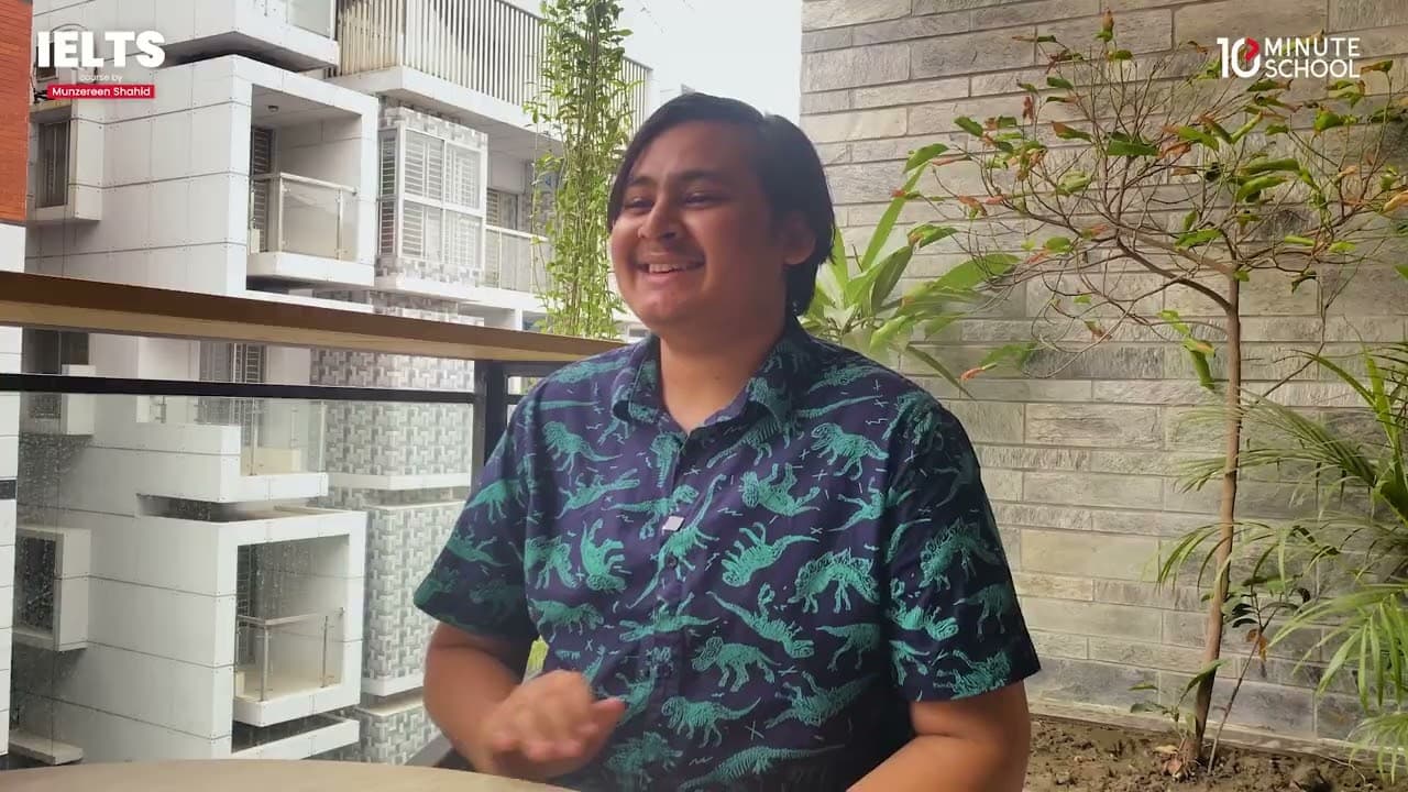 Testimonial video